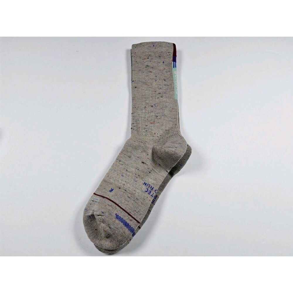Bombas Merino Wool Hex Tec Run Crew Socks Size M